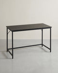 Bureau Industrieel – Houtlook met Zwart Stalen Frame – Computerbureau tot 50 kg