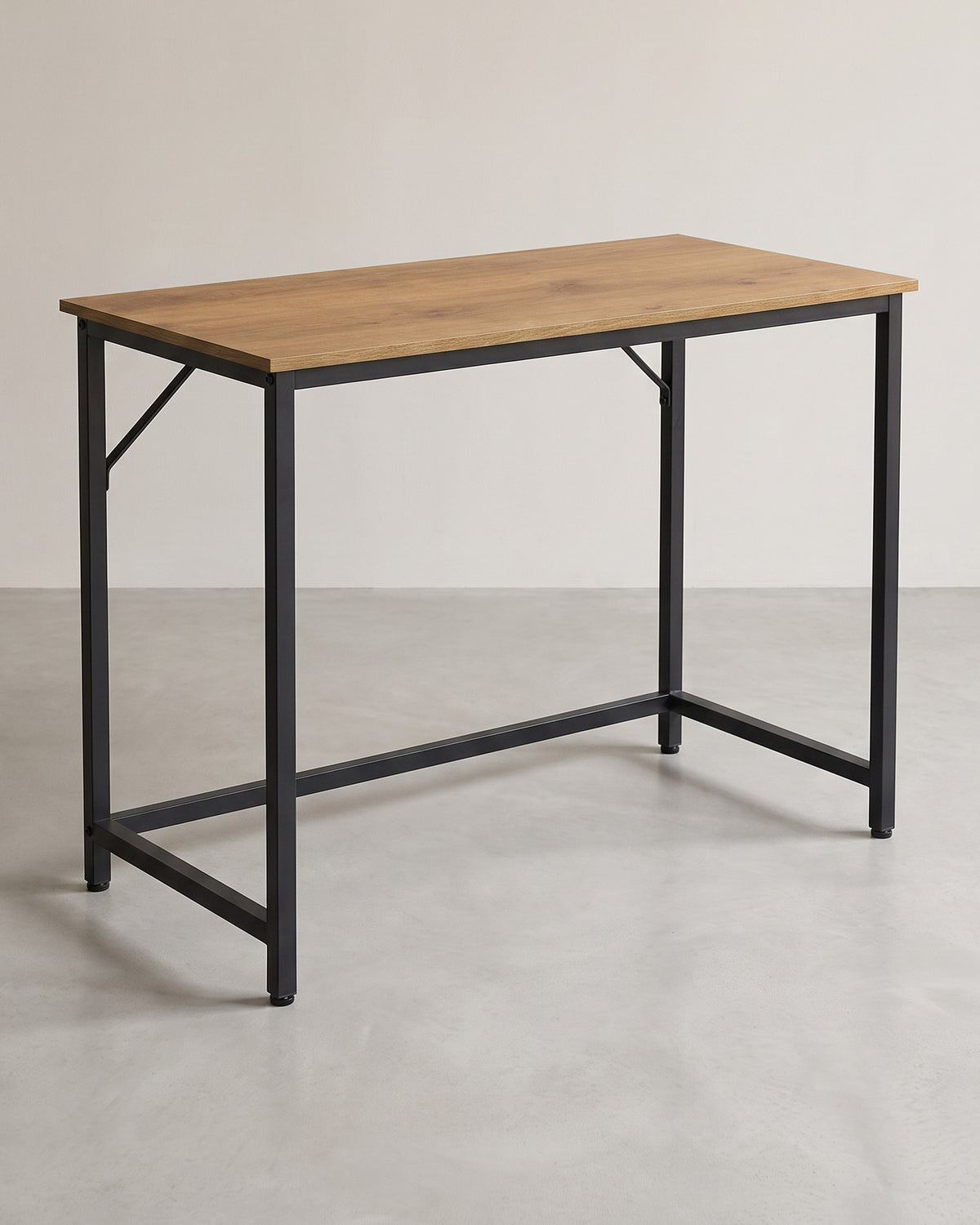 Bureau Industrieel – Houtlook met Stalen Frame – Computerbureau tot 50 kg