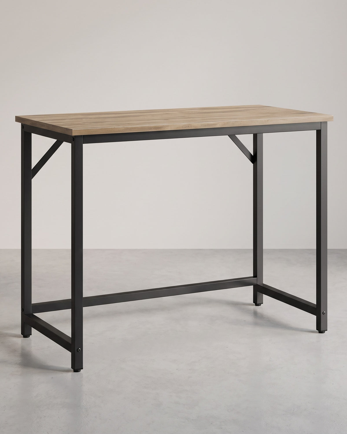 Bureau Industrieel – Houtlook met Stalen Frame – Computerbureau tot 50 kg