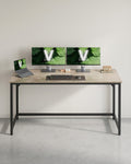 Bureau Industrieel Design – 140 cm Breed – Compact en Stevig – Tot 50 kg Draagvermogen