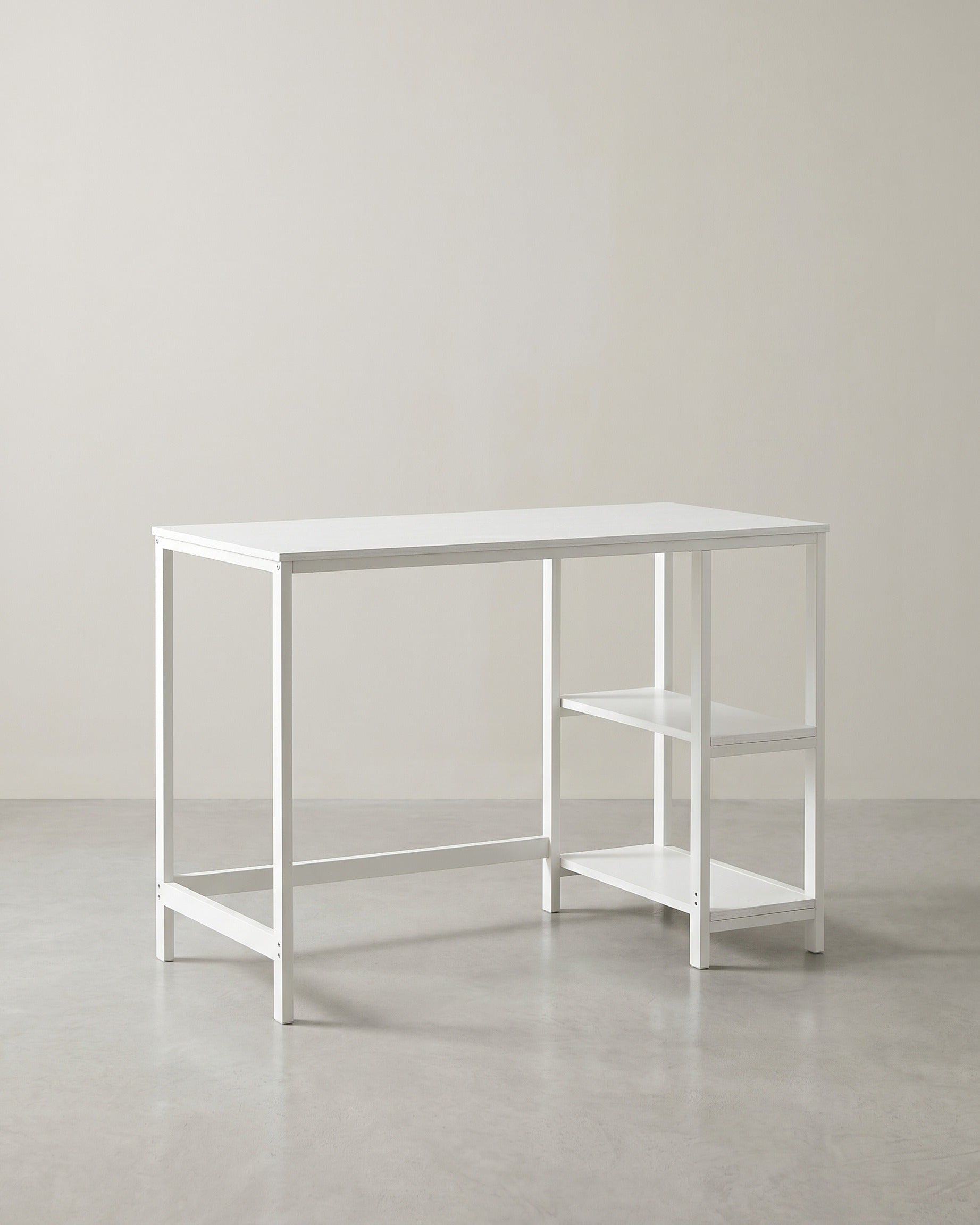 Bureau Industrieel 120 cm – Met Verplaatsbare Planken