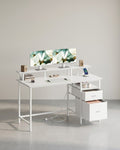 Bureau met Lades - Computertafel met USB en Stopcontact