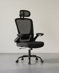 Ergonomische Bureaustoel met Hoofdsteun - Comfort en Ondersteuning