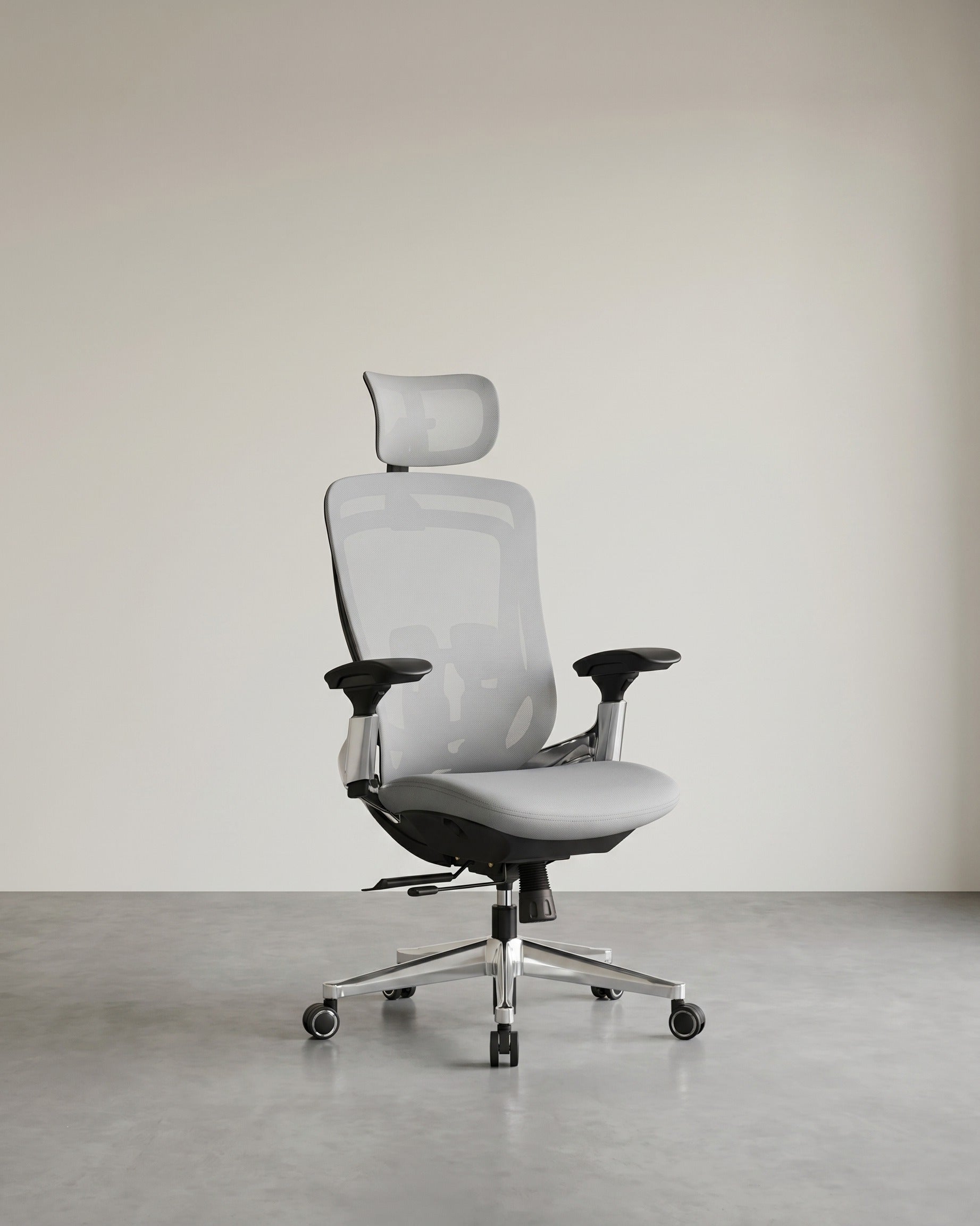 Ergonomische Bureaustoel Ergo Elite 2.0 – Compleet Verstelbaar – 6-delige TPR-Lendensteun – Tot 150 kg