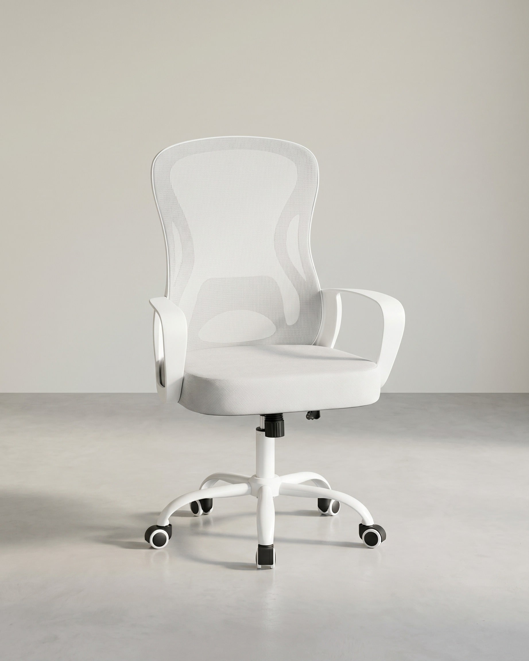 Ergonomische Bureaustoel – Mesh Rugleuning – Wipfunctie – In Hoogte Verstelbaar
