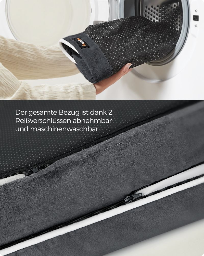 Comfortabel Hondenbed met Verhoogde Randen - Hondenmand - De Vries Meubels