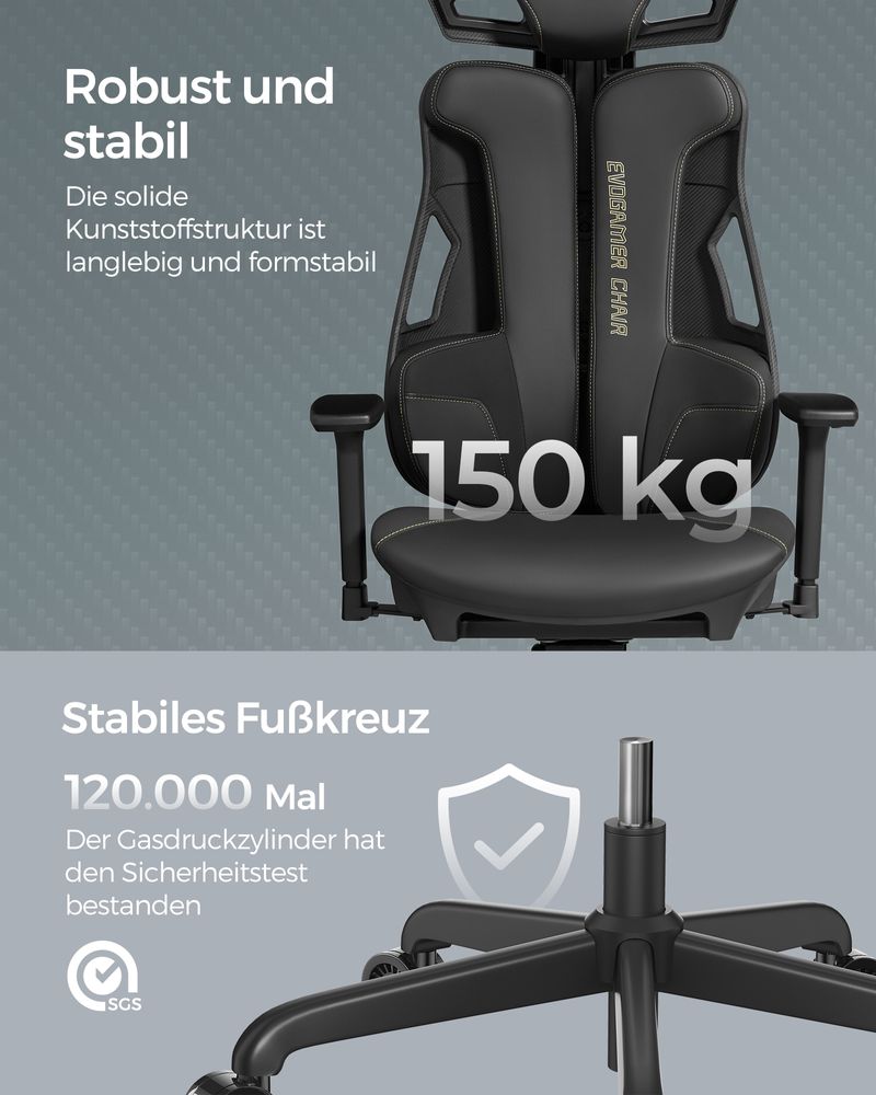 Elite Gaming 2.0 Ergonomische Gamestoel - Compleet Verstelbare Gaming Stoel - Gamingchair - De Vries Meubels