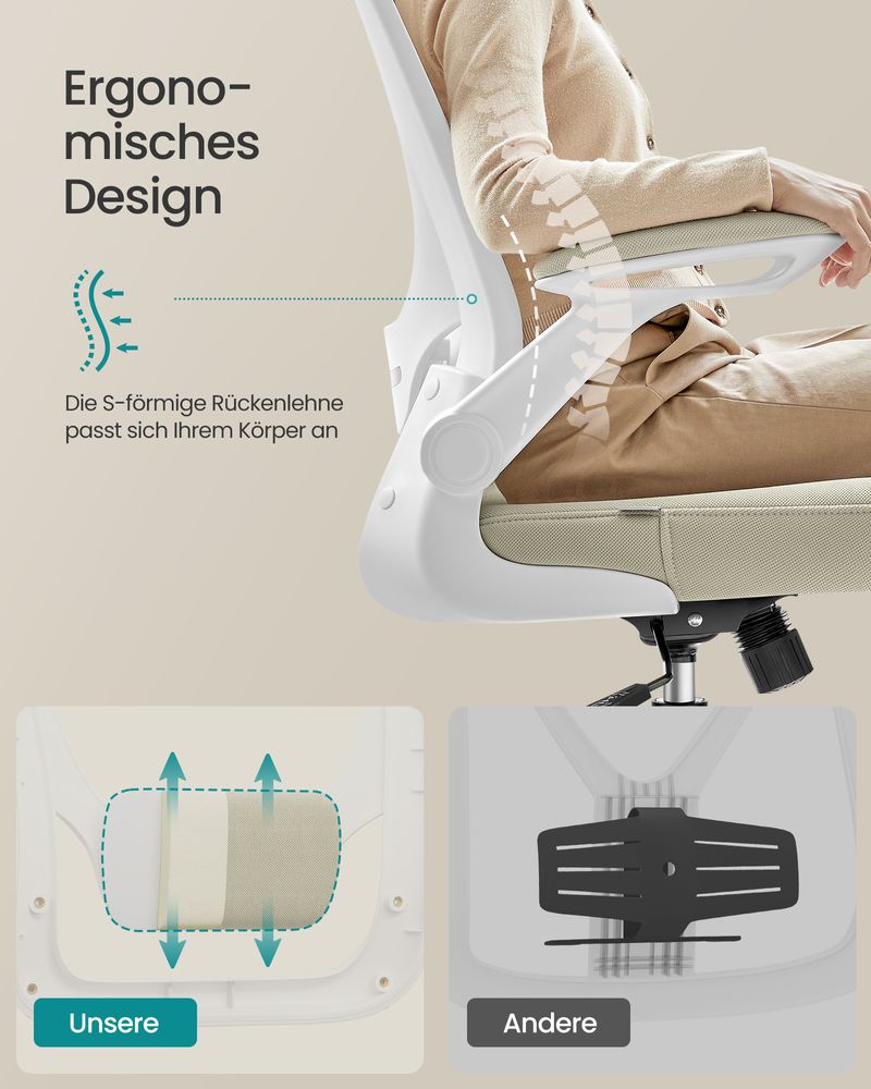 Ergonomische Bureaustoel met Hoofdsteun - Comfort en Ondersteuning - De Vries Meubels