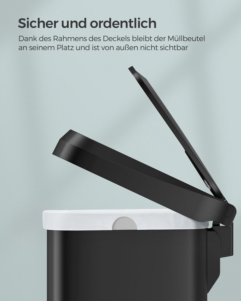 Grote Prullenbak 68 Liter - Afvalbak - Pedaalemmer - De Vries Meubels