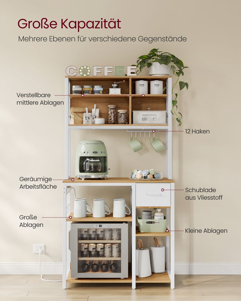 Keukenkast met Ingebouwde Stopcontacten – Multifunctioneel en Veilig - De Vries Meubels