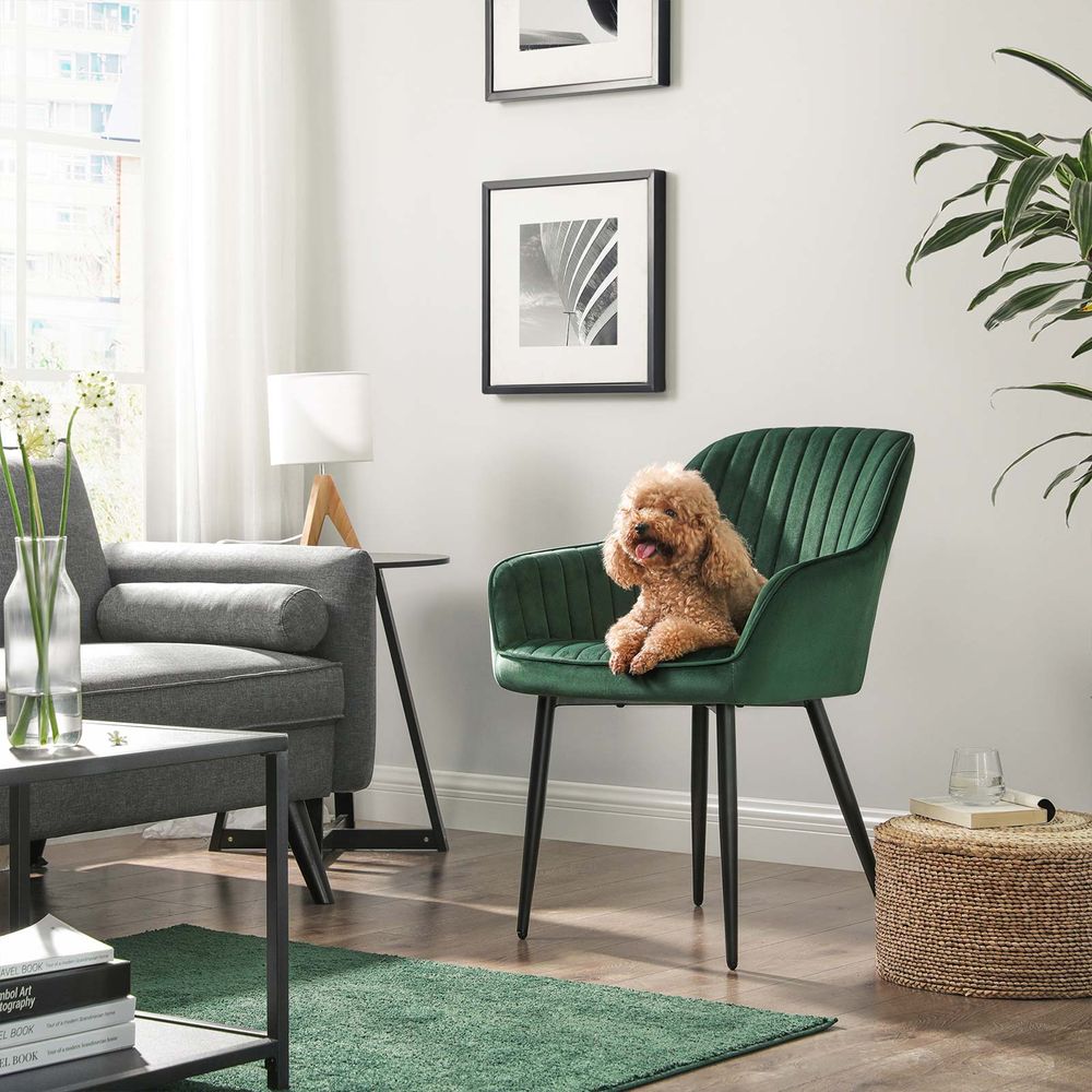 Luxe eetkamerstoelen met armleuning - De Vries Meubels