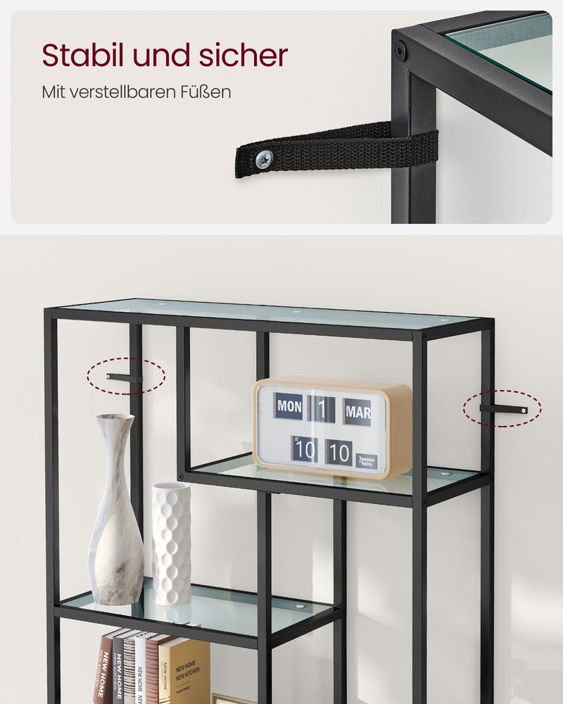 Moderne 6 - laags Staande Kast – Stijlvol & Functioneel - De Vries Meubels