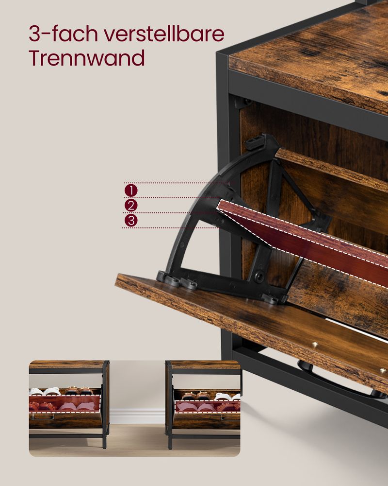 Multifunctionele halgarderobe met schoenenkast - Kapstok - De Vries Meubels