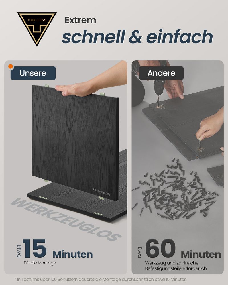 Opbergkast met LED - verlichting - Dressoir met Open & Gesloten Vakken - De Vries Meubels