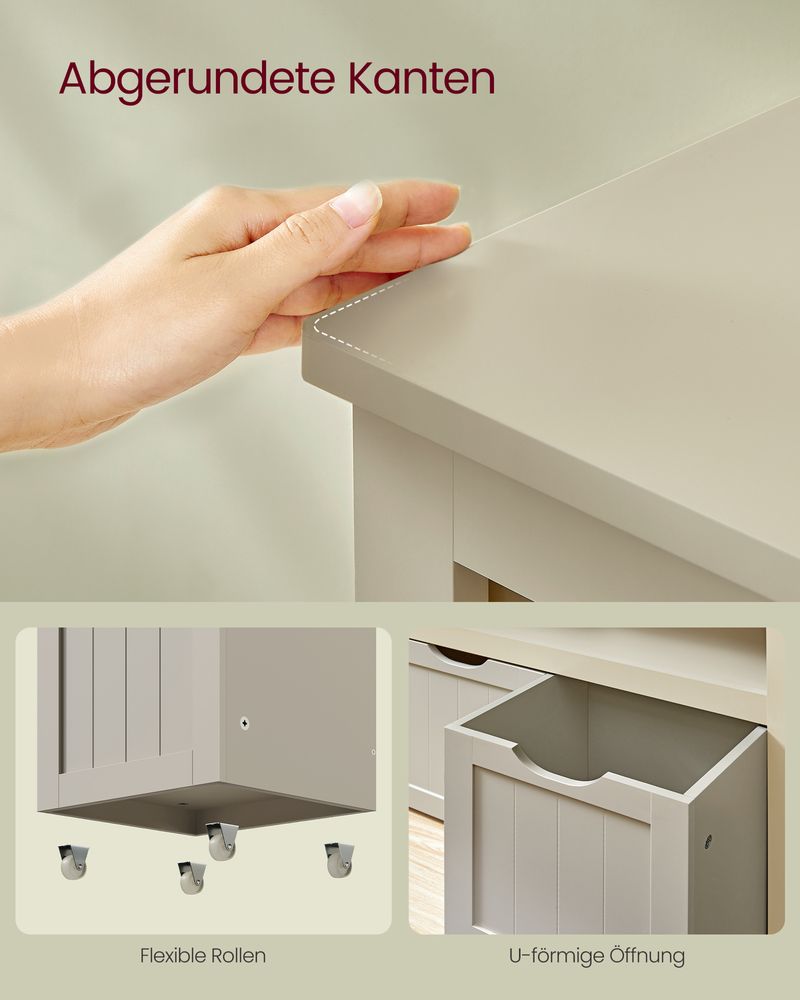 Speelgoedkast met 3 opbergbakken - stijlvol en praktisch - Kinderkamer - De Vries Meubels